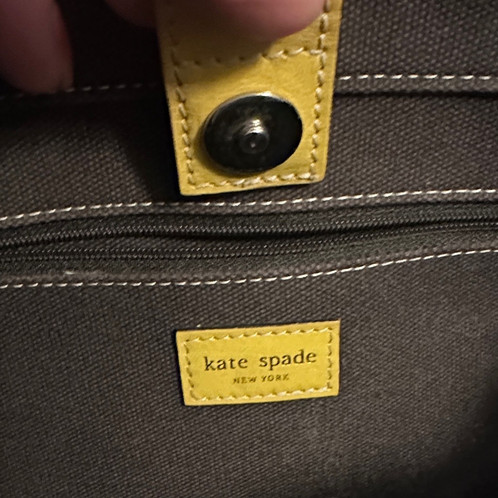 Kate Spade Black and Yellow Tote Bag - Picture 10 of 13